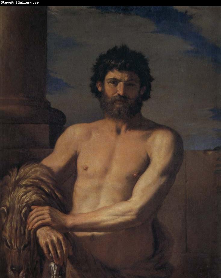 Giovanni Francesco Barbieri Called Il Guercino Hercules bust